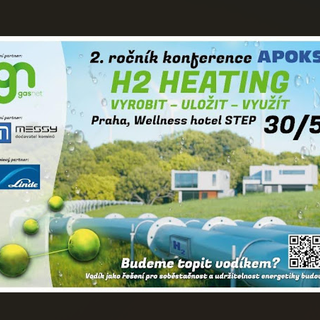 Pozvánka na 2. ROČNÍK VODÍKOVÉ KONFERENCE H2 HEATING